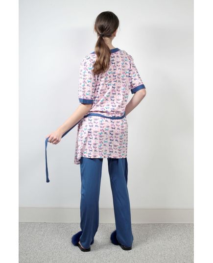 Жіночі комплекти синій з рожевим Sabrina 15899, зображення 7