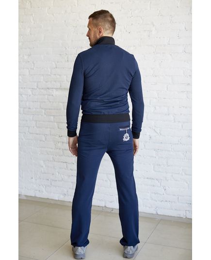 Мужской спортивный костюм синий Zillionare 16964, изображение 3