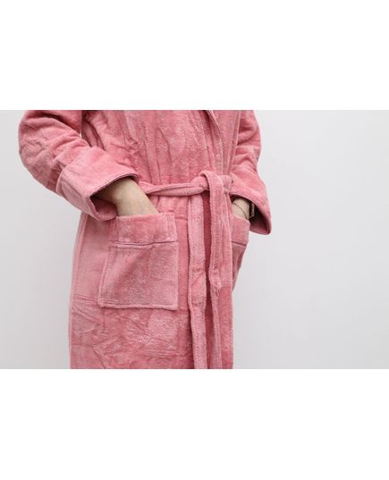 Халат женский лавандово-розовый Soft Show 20826, изображение 2