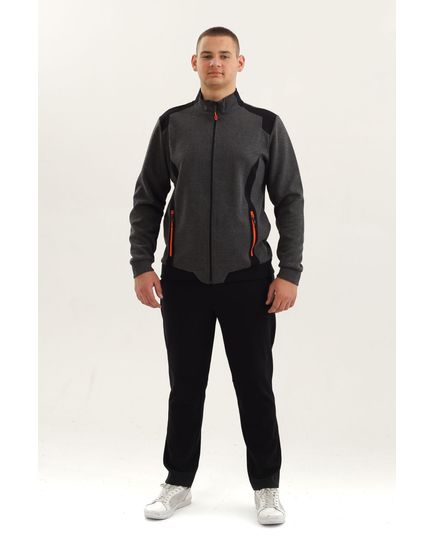 Мужской спортивный костюм серый Relax Mode 19958, изображение 2