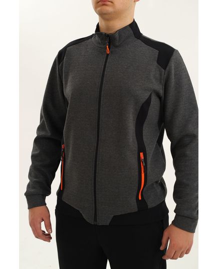 Мужской спортивный костюм серый Relax Mode 19958, изображение 4