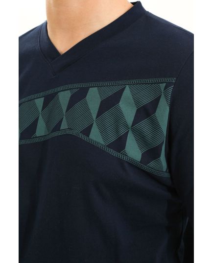 Піжама чоловіча L-40 синій Relax Mode 19942, зображення 3