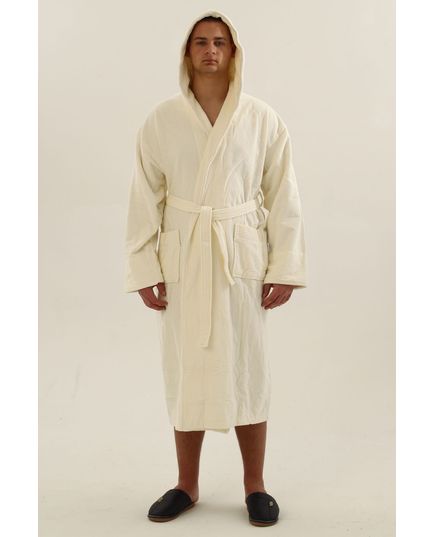 Халат мужской XXXL-46 молочный Soft Show 20799, изображение 2