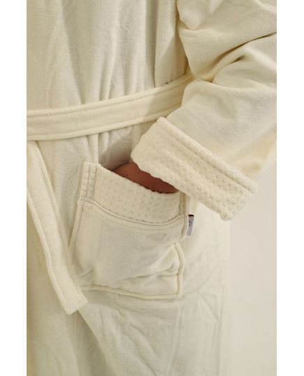 Халат мужской XXXL-46 молочный Soft Show 20799, изображение 3