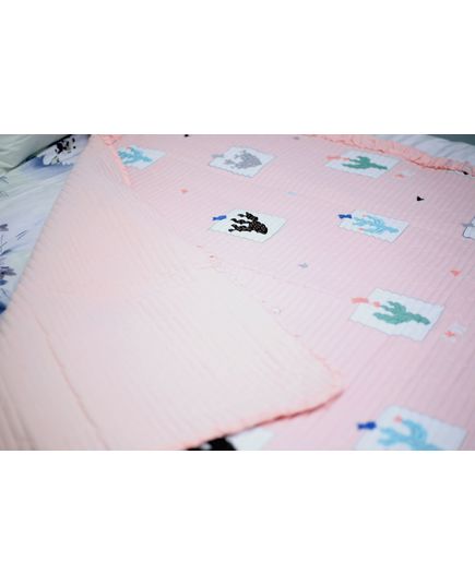 Покрывало 150х200 пудровый European Style 17187, изображение 3