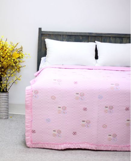 Покрывало 150х200 розовый European Style 17189, изображение 2