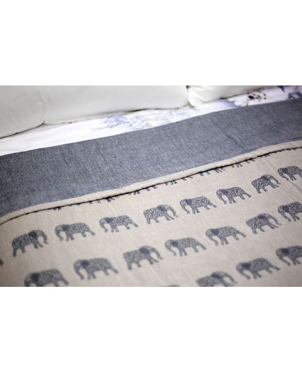 Покривало 150х200 сірий No Brand 17435, зображення 3