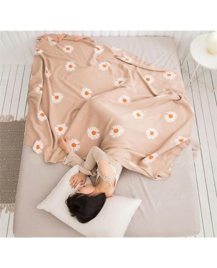 Покрывало 200х230 бежевый Knitted 19643, изображение 2