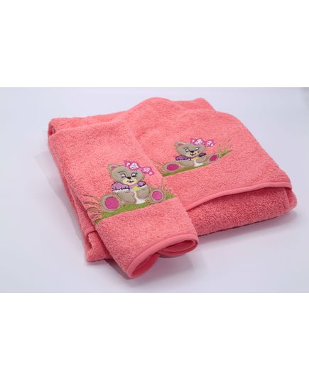 Набор полотенец розовый Massimo Monelli 20525, изображение 2