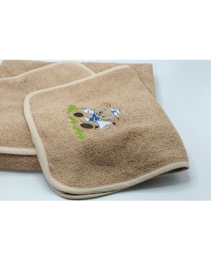 Набор полотенец бежевый Massimo Monelli 20544, изображение 3