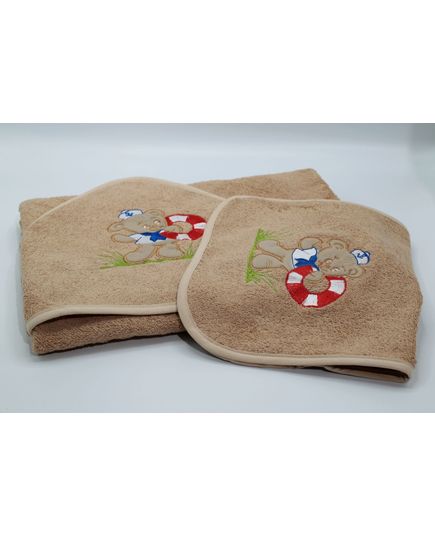 Набор полотенец бежевый Massimo Monelli 20544, изображение 5