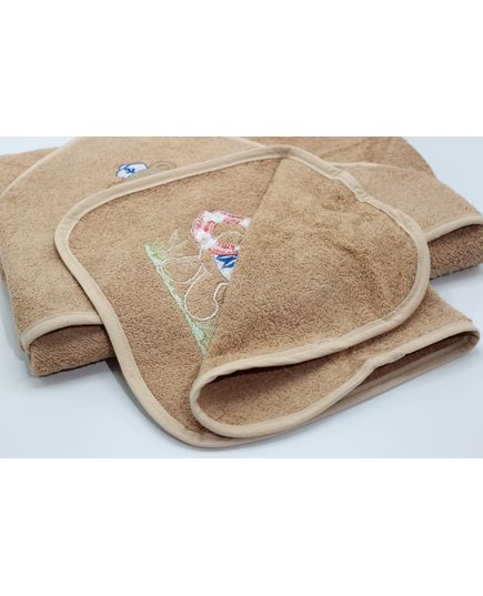 Набор полотенец бежевый Massimo Monelli 20544, изображение 6