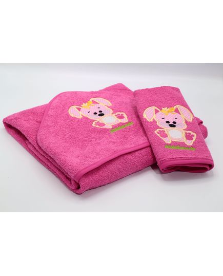 Набор полотенец малиновый Massimo Monelli 20545, изображение 3