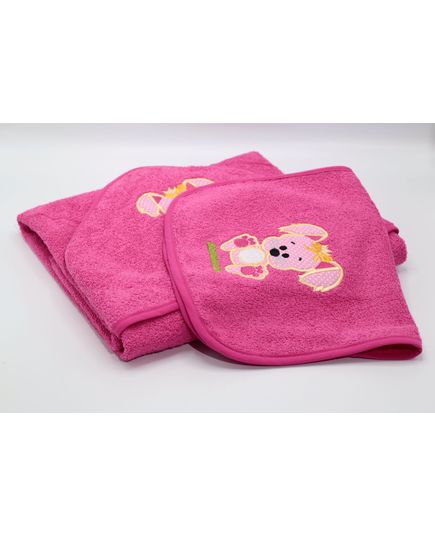 Набор полотенец малиновый Massimo Monelli 20545, изображение 4