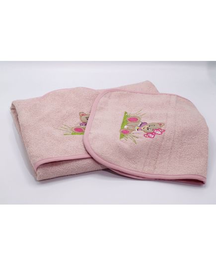 Набор полотенец пудровый Massimo Monelli 20546, изображение 5