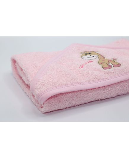 Полотенце детское 75х80 розовый Ramel 18747, изображение 3