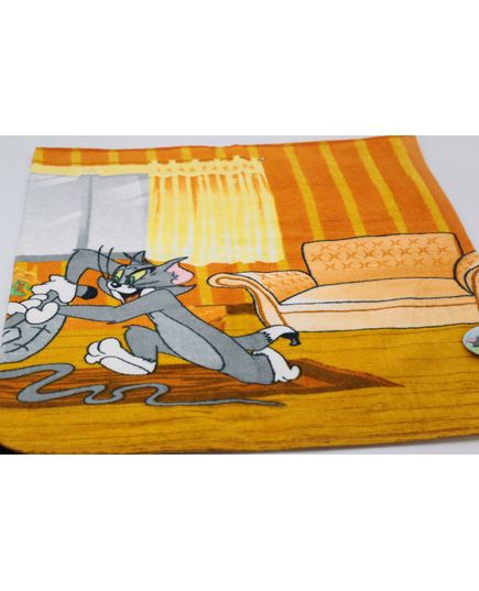 Рушник дитячий помаранчевий з бежевим Sunvim 20587, зображення 2