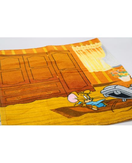 Рушник дитячий помаранчевий з бежевим Sunvim 20587, зображення 3