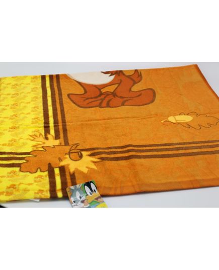 Рушник дитячий сірий з помаранчевим Sunvim 20588, зображення 4