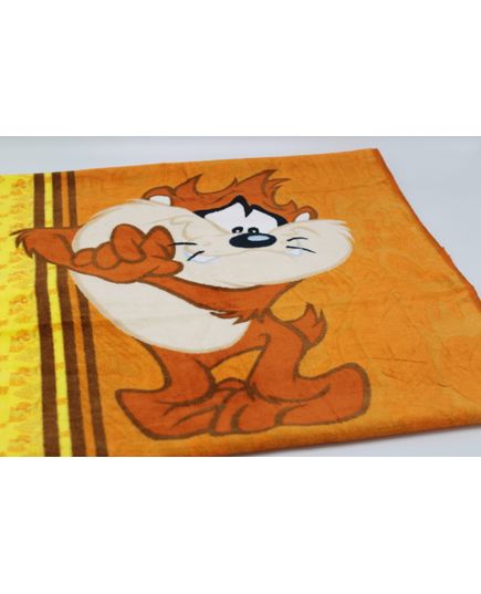 Рушник дитячий сірий з помаранчевим Sunvim 20588, зображення 2