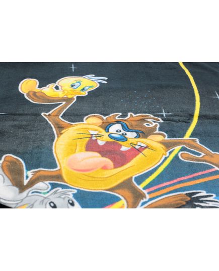 Рушник дитячий 60х120 синій з сірим Sunvim 10754, зображення 4