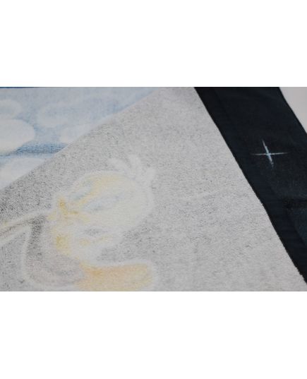 Рушник дитячий 60х120 синій з сірим Sunvim 10754, зображення 5