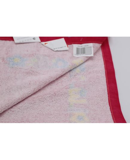 Рушник дитячий бордовий з жовтим Sunvim 20584, зображення 4