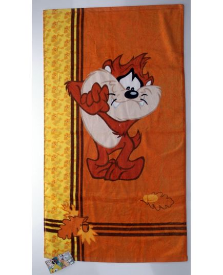 Рушник дитячий сірий з помаранчевим Sunvim 20588, зображення 6