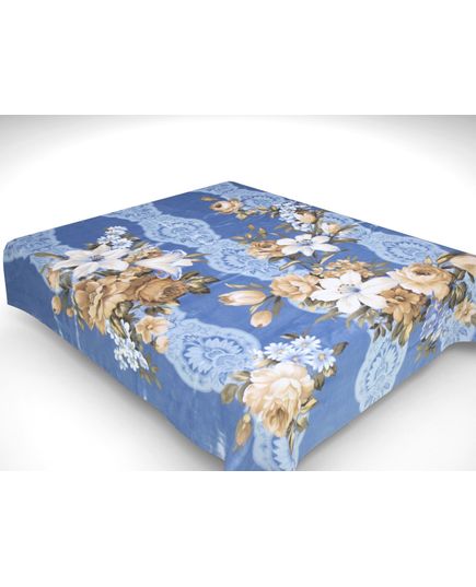 Плед 200х240 синий Fudgio 5318, изображение 2