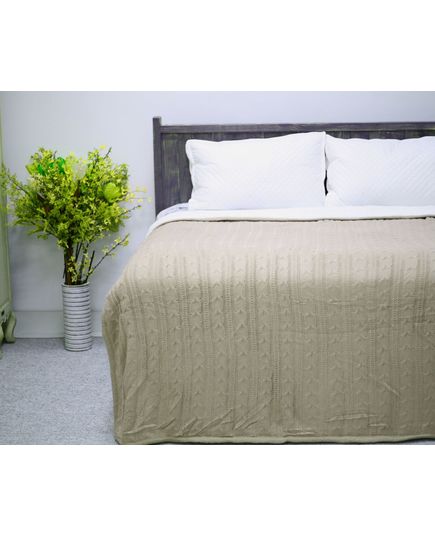 Покрывало 200х230 пудровый European Style 18015, изображение 3