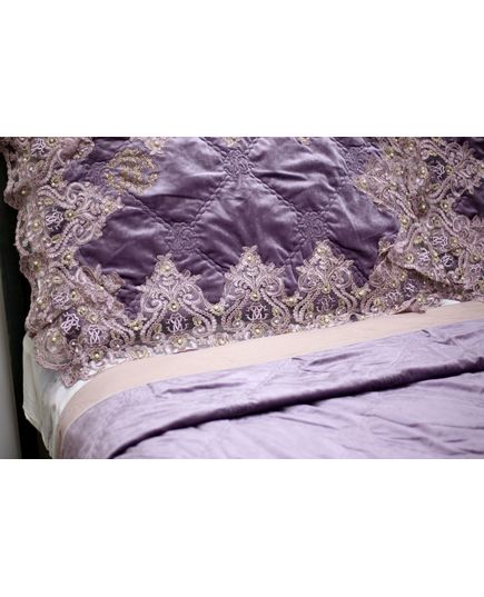 Покрывало 240х260 сиреневый Roberto cavalli 18001, изображение 3