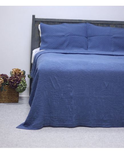 Покрывало 240х260 синий Pavia 19327, изображение 2