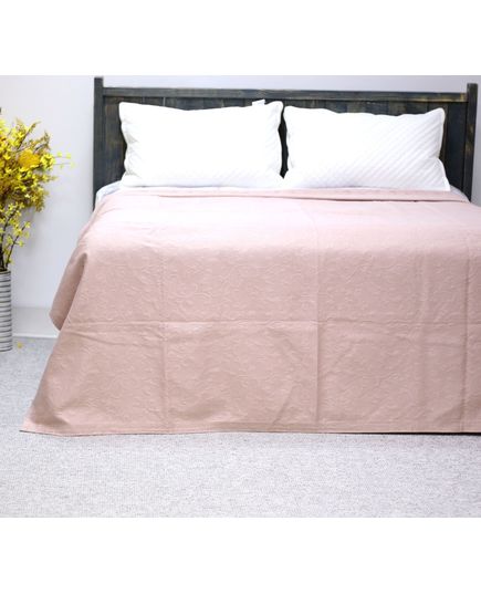 Покрывало 220х230 пудровый Pavia 19695, изображение 2