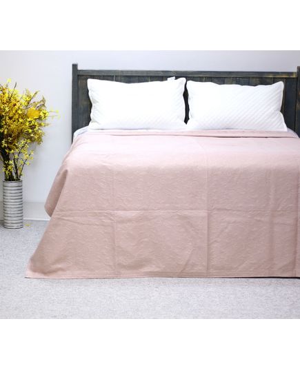 Покрывало 220х230 пудровый Pavia 19695, изображение 3