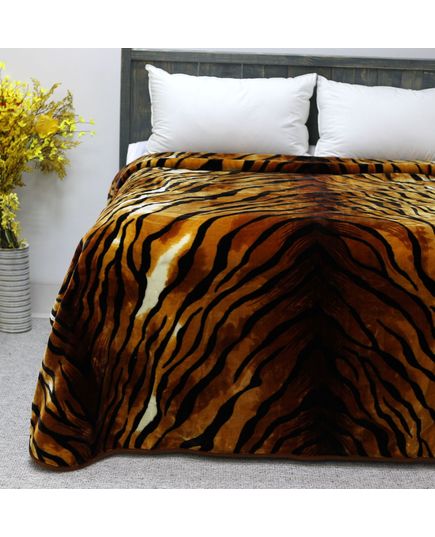 Плед 200х240 коричневый Superon 13225, изображение 2