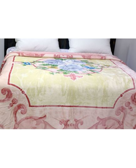 Плед 200х240 пудровый Edredonna 21142, изображение 2