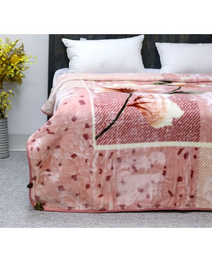 Плед 200х240 розовый UNO 21150, изображение 2