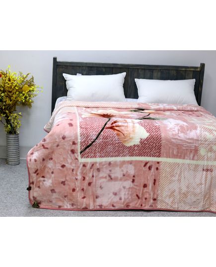 Плед 200х240 розовый UNO 21150, изображение 3