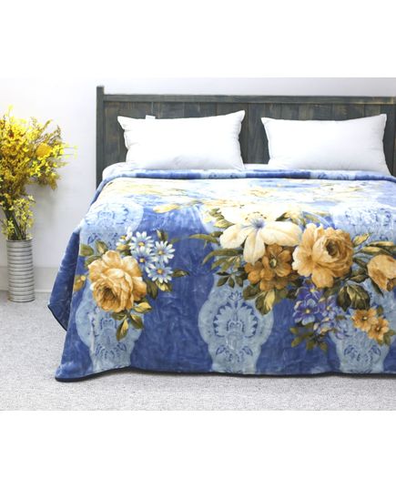 Плед 200х240 синий Fudgio 5318, изображение 3