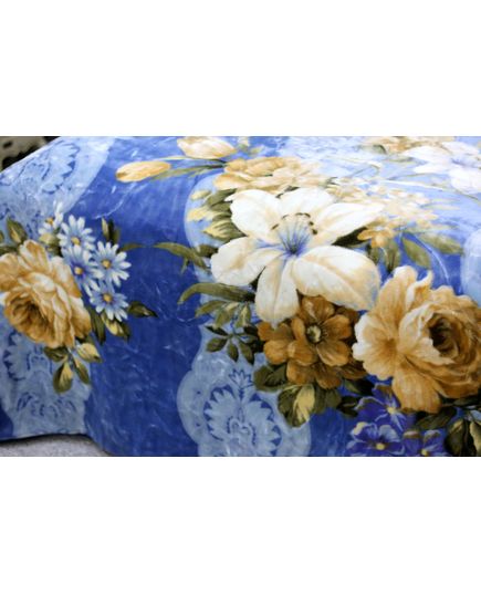 Плед 200х240 синий Fudgio 5318, изображение 4