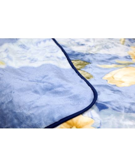 Плед 200х240 синий Fudgio 5318, изображение 5