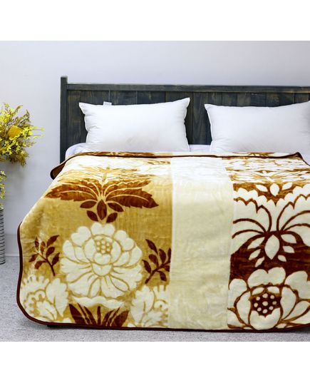 Плед 200х240 бежевый Oscar 13233, изображение 3