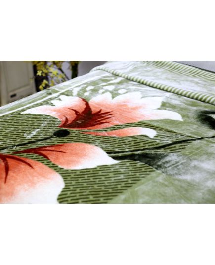 Плед 220х240 зелений UNO 21156, зображення 4