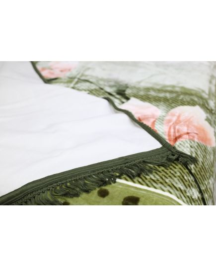 Плед 220х240 зелений UNO 21156, зображення 5