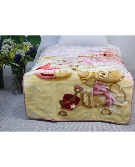 Плед 110х140 розовый Kiddi Superon 5976, изображение 3