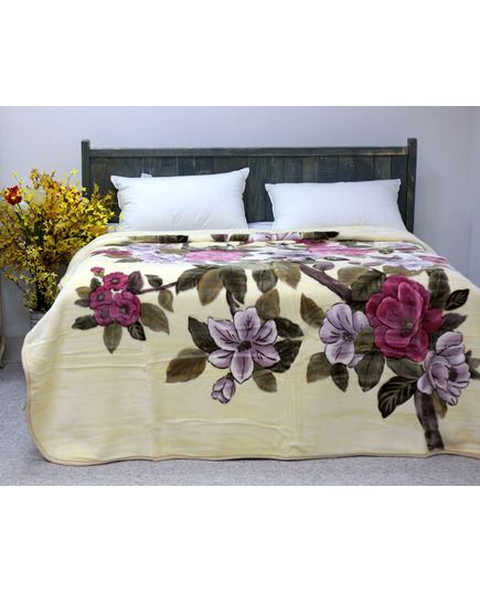 Плед 200х240 молочный Superon 5281, изображение 3