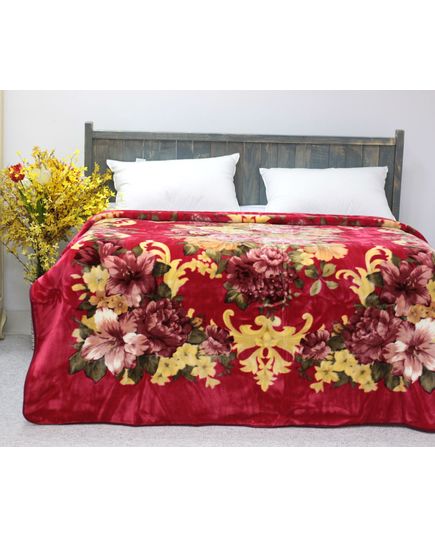 Плед 200х240 красный Superon 7763, изображение 3