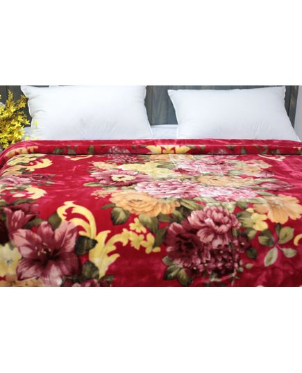 Плед 200х240 красный Superon 7763, изображение 4