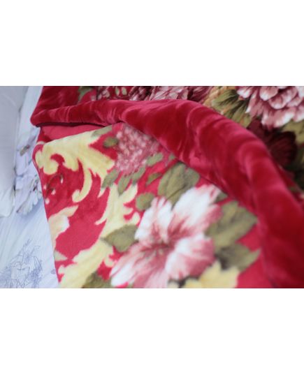 Плед 200х240 красный Superon 7763, изображение 7