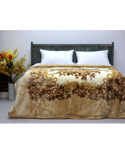 Плед 200х240 бежевый Superon 12015, изображение 4